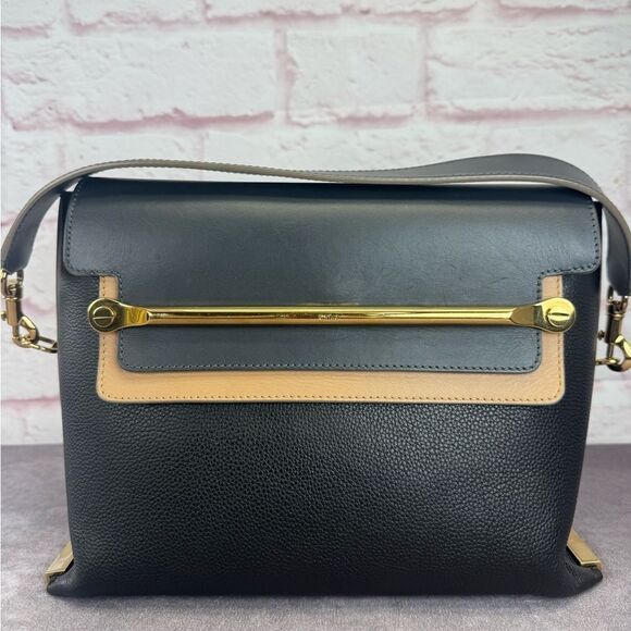 Chloe Tricolor Clare Leather Flap Shoulder Bag - Picture 1 of 16